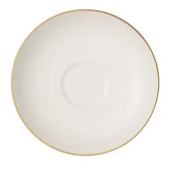 Soucoupe espresso Anmut Gold, Blanc