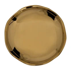 Soucoupe Good Morning small Ø9 cm, Gold