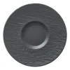 Soucoupe Manufacture Rock Ø15,5 cm, Noir