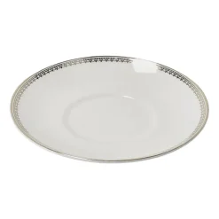 Soucoupe pour tasse à café Vera Wang Lace Gold, blanc