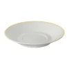 Soucoupe pour tasse à café Château Septfontaines Ø15,5 cm, Blanc-or