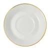 Soucoupe pour tasse à espresso Château Septfontaines Ø12,5 cm, Blanc-or