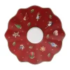 Soucoupe pour tasse à expresso Toy's Delight Ø 13 cm, Blanc-rouge