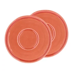Soucoupe pour tasse à thé Styles Ø13 cm lot de 2, Ambre