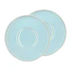 Soucoupe pour tasse à thé Styles Ø13 cm lot de 2, Light blue
