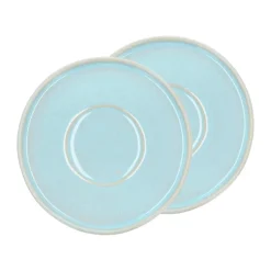 Soucoupe pour tasse à thé Styles Ø13 cm lot de 2, Light blue
