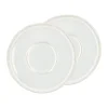 Soucoupe pour tasse à thé Styles Ø13 cm lot de 2, Cream white
