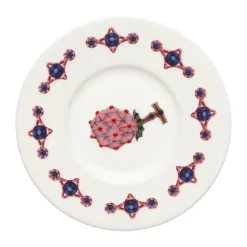 Soucoupe Taika Sato Ø16 cm, Blanc-multicolore