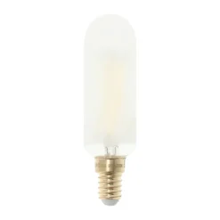 Source lumineuse LED E14 T30 5,7W 900lm 2700K variable en intensité, Givré