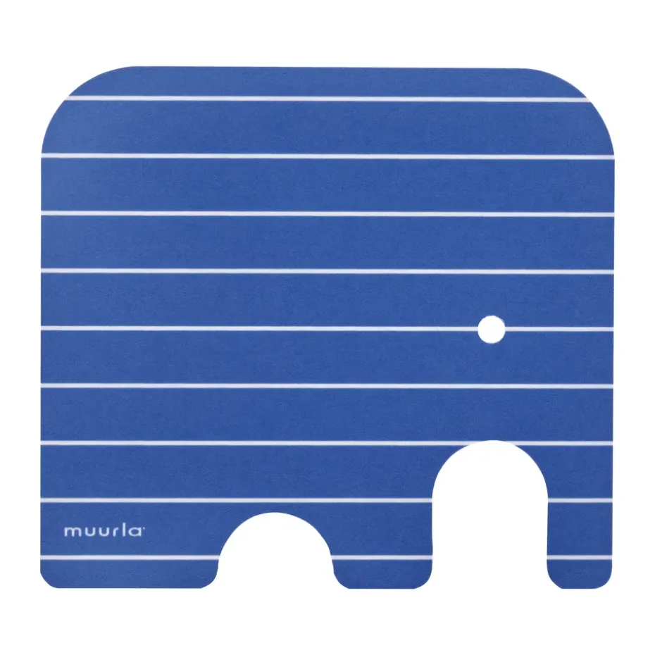 Sous-verre Elephant 11x10 cm, Blue