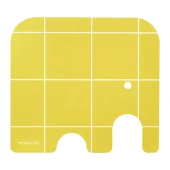 Sous-verre Elephant 11x10 cm, Yellow