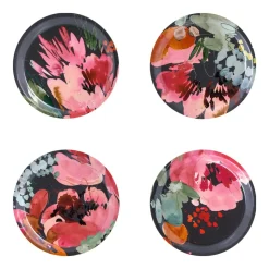 Sous-verres Garden Bouquet lot de 4, Ø 11 cm