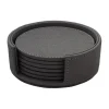 Sous-verres Sting Ø12 cm Lot de 6, Black