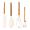Spatule Nordwik 29 cm en hêtre, Crème