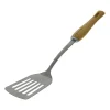 Spatule perforée à manche en bois De Buyer B Bois, Acier inoxydable