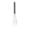 Spatule Saira 33×8,5×1,8 cm, Acier inoxydable-poignée en silicone grise