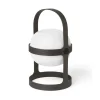 Spot à énergie solaire Soft noir, 25 cm