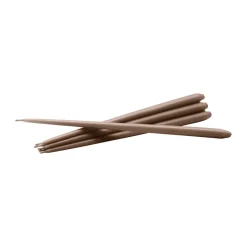 STOFF bougies antiques ester & erik lot de 6, Soft brown