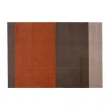Stripes by tica tapis de couloir horizontal, Brown-terracotta, 90x130 cm