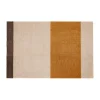 Stripes paillasson horizontal, Ivory-dijon-brown, 60x90 cm