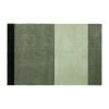 Stripes paillasson horizontal, Green, 60x90 cm