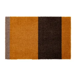Stripes paillasson horizontal, Dijon-brown-sand, 40x60 cm