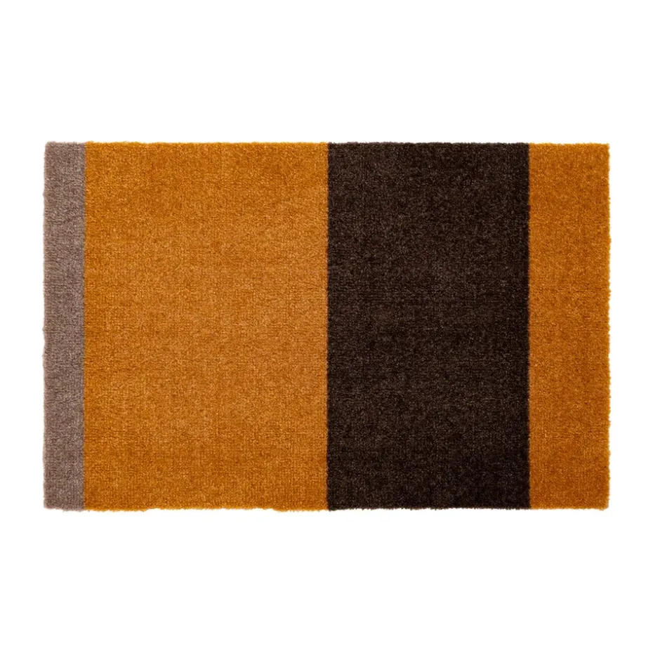 Stripes paillasson horizontal, Dijon-brown-sand, 40x60 cm