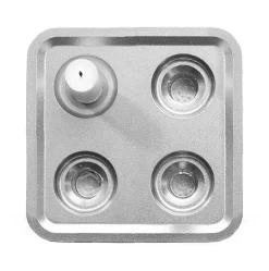 Stumpastaken Fyran, Aluminium poli