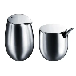 Sucrier et crémier Bodum Columbia, brillant