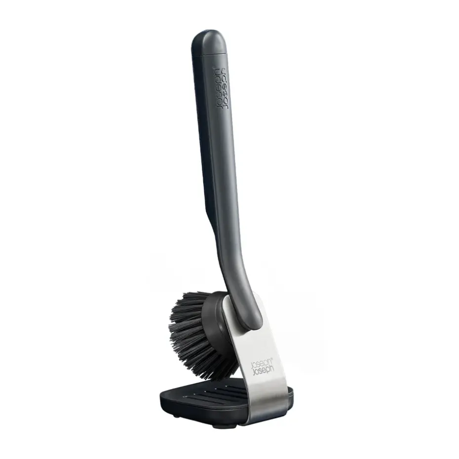 Support en acier brosse vaisselle Sinktech Joseph Joseph, Grey