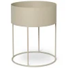 Support Ferm Living Plant Box rond, Cashmere