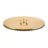Support pour bougies ester & erik Ø9 cm mat, Or