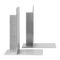 Support pour livres Lager Lot de 2, Aluminium