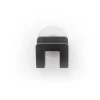 Support pour éponge avec ventouse Bosign, Gris graphite