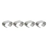 Support pour serviettes Raw Lot de 4, Stainless steel