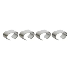 Support pour serviettes Raw Lot de 4, Stainless steel