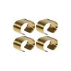 Support pour serviettes Raw Lot de 4, Gold