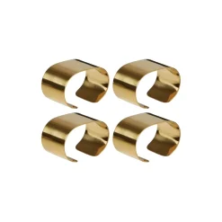 Support pour serviettes Raw Lot de 4, Gold