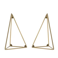 Support Pythagoras, lot de 2, laiton