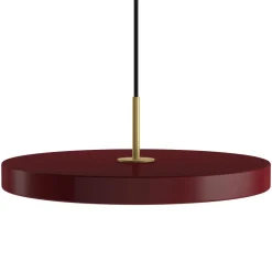 Suspension Asteria, ruby (vinrouge)