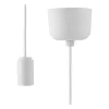 Suspension avec cache-piton 2,5 m, Blanc