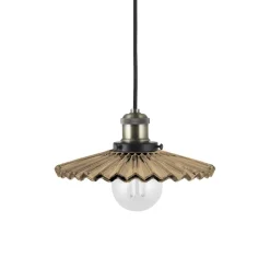 Suspension Cobbler Ø25cm, Marron