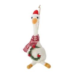 Suspension de Noël Arlo, 22 cm, Blanc