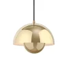 Suspension Flowerpot VP1, Brass-plated