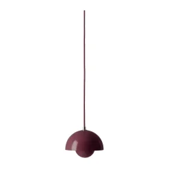 Suspension Flowerpot VP10, Dark plum