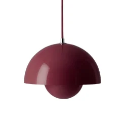 Suspension Flowerpot VP1, Dark plum