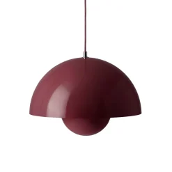 Suspension Flowerpot VP7, Dark plum
