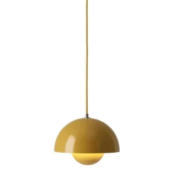 Suspension Flowerpot VP1, Jaune moutarde
