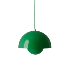Suspension Flowerpot VP1, Signal green