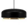 Suspension Hazel moyen Ø40 cm, Noir
